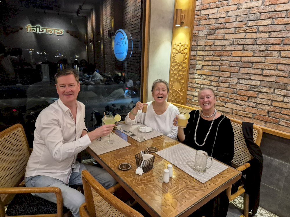 Inside Dalcheeni, guests enjoy a refined dining experience